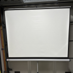 Projectiescherm roll-up grijs Projectiescherm roll-up grijs